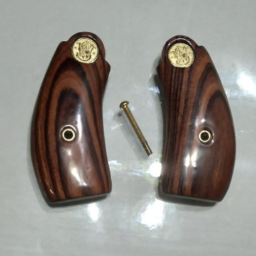 Cabo empunhadura Revolver Smith & Wesson cal.38 Jacarandá