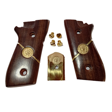 Talas Grip Taurus Pt92, Pt100, 917 Jacarandá Negro luxo!