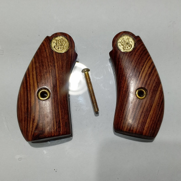 Cabo empunhadura Smith & Wesson cal.38 bala curta! Jacarandá